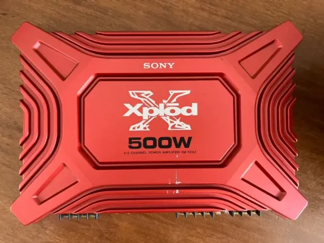 Módulo Amplificador Sony Xplod 500W - 4 canais - XM-504Z