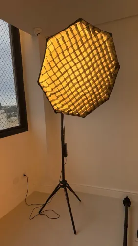 Kit Luz Sokani X100 RGB 100W + Softbox Octa 90cm 