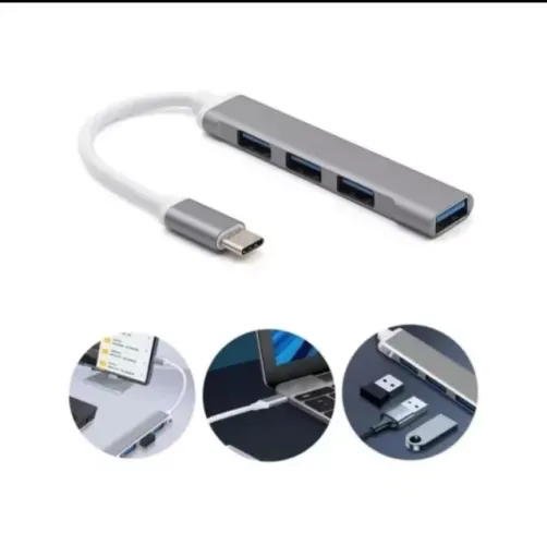 Usb Type-c 4 Portas Usb 3.0 5 Gbps 