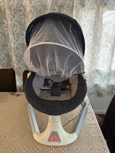 Cadeira de Balanço Galzerano Encanto Automática 3 Velocidades + Controle