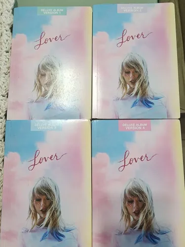 Taylor Swift - Lover deluxe edition - 4 volumes c/ cds e poster