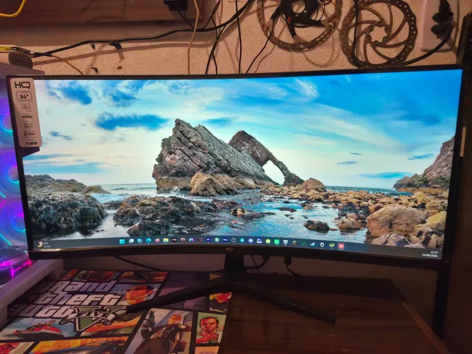 Monitor HQ Ultrawide Curvo 165hz 