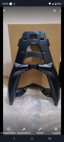 Suporte baú Nmax alumínio 