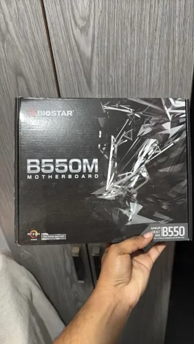 Kit Placa mãe AMD am4 + Processador Ryzen 5 4500