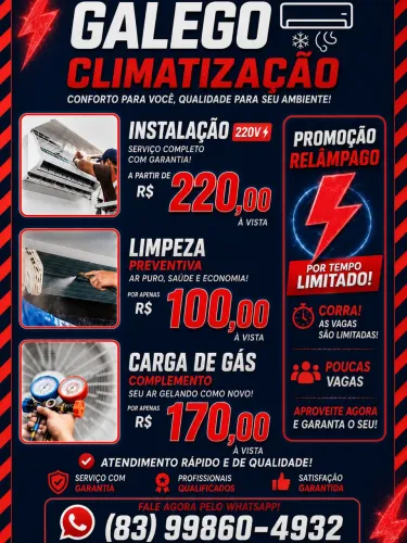 SERVIÇOS E VENDA (AR-CONDICIONADO)