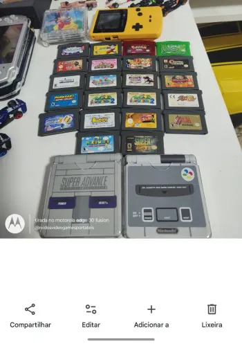 Jogos originais para gameboy