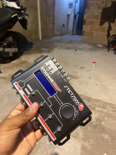 Aparelho pioner + processador digital 2448 novo