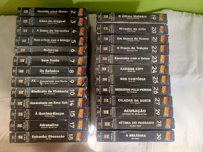 Coleção de Fitas VHS - Jornal O Dia 40,00 reais 