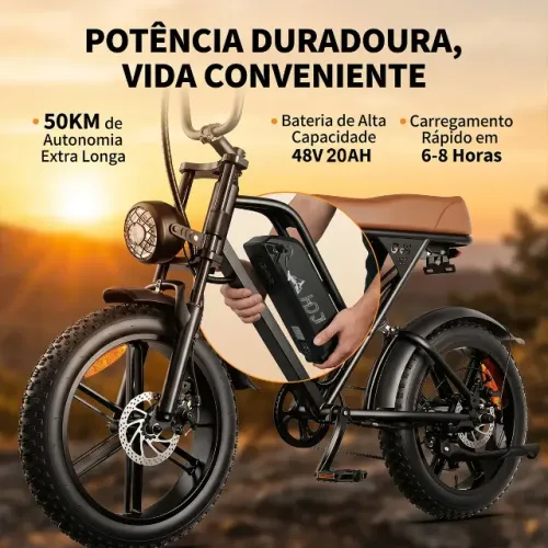 Bicicleta Elétrica Xroymexroy Eb5 750W