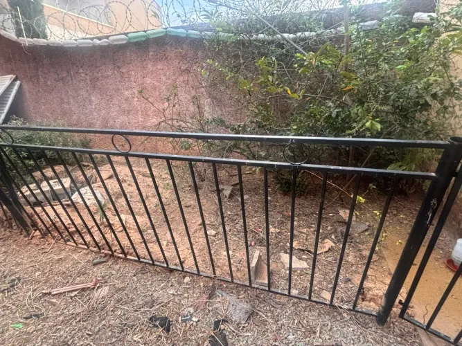 Grade para proteção de piscina ou canil