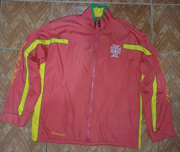 Casaco Seleção Portugal Vermelho Original de Fã