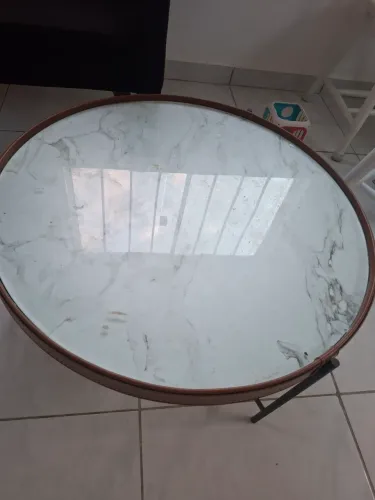 Mesa tampa de vidro