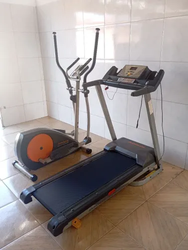 Esteira Athletic 430ee+Elíptico Athletic Advnced 460ep