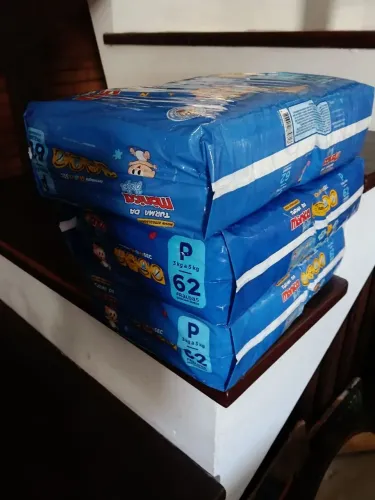 Fraldas descartáveis 