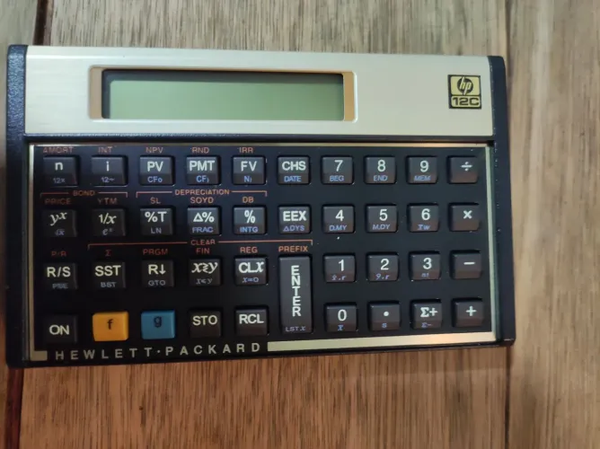 HP 12C Original Hewlett-Packard - Funcionando - Excelente Estado
