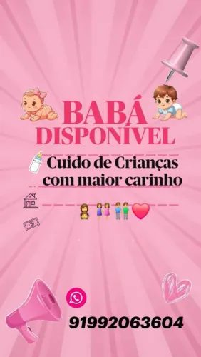 Babá Disponível Slz