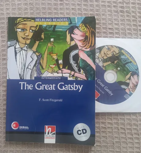 Livro the great gatsby. Inglês. Professor. Disal editora. Com CD.
