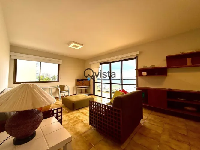 Apartamento a Beira Mar com 4 quartos sendo 1 suite à venda, Pitangueiras, Guarujá, SP| QV