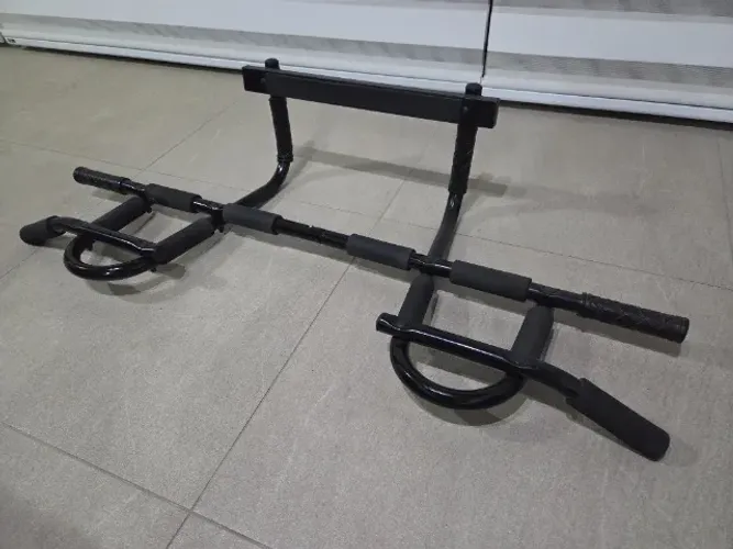 Barra multifuncional de porta - musculação/academia