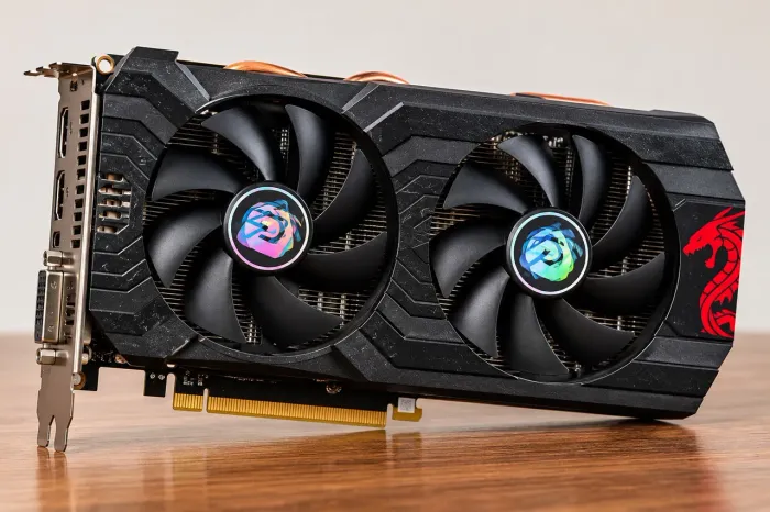 Placa de vídeo rx 570 4gb asrock