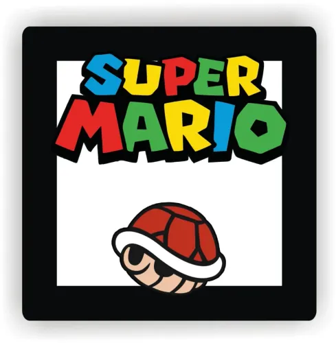 6 Mini quadros Mario World