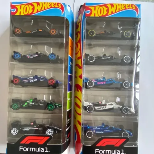 Hot Wheels F1 Pack 2024 e 2025 - Lote Formula 1 Mainlines