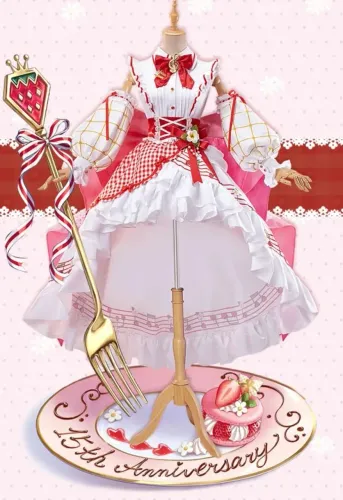 Cosplay hatsune miku strawberry 