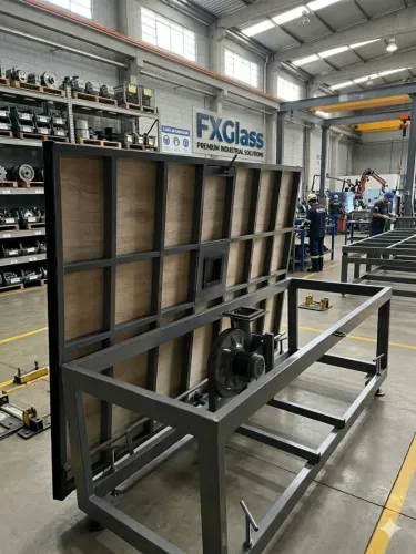 Mesa de corte vidro meia chapa com colchão de ar Nova direto da fábrica 