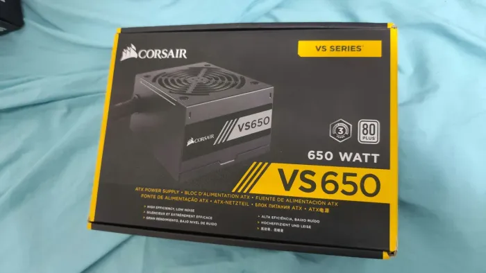 Fonte Corsair 650w PC
