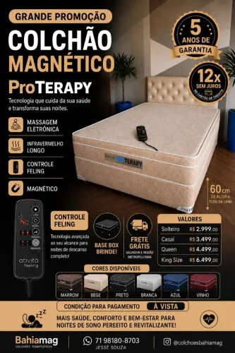 Colchão Magnético Pro Terapy