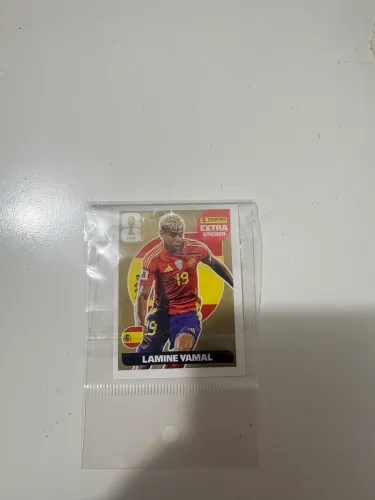 Figurinha legend gold do lamine yamal 