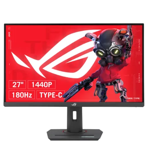 Monitor Gamer ASUS ROG Strix 27", QHD, 180Hz, 1ms, Fast IPS, VRR, G-Sync, FreeSync, HDR