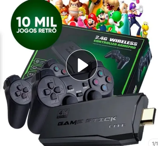 Vídeo game portátil 10 mil jogos