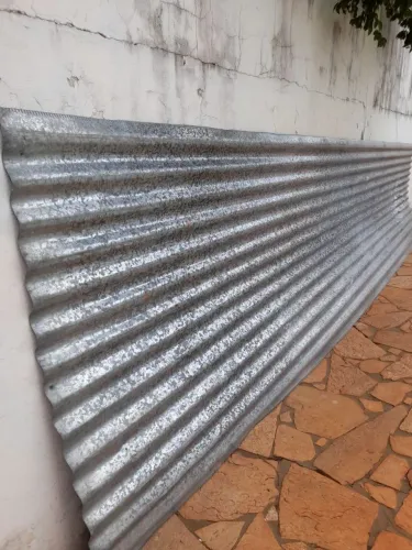 Telha metal, varias unidades, 150 cada