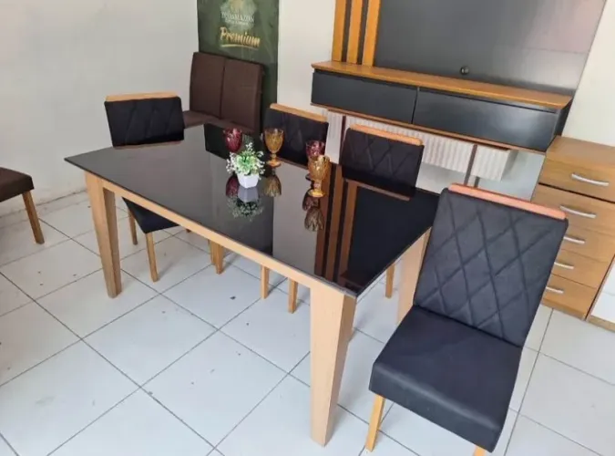 Mesa 6 lugares entrega grátis 