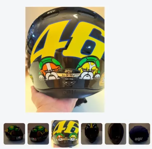 Capacete AGV K3 Tamanho 58