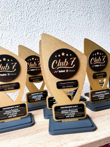 Troféu Dourado MDF
