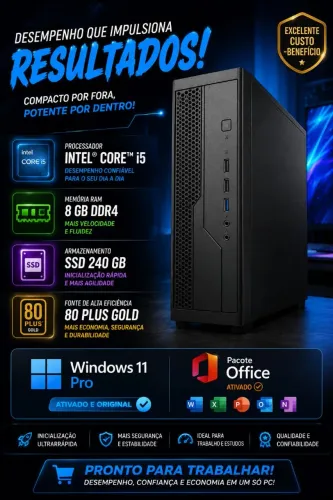 Computador i5 8gb + SSD 