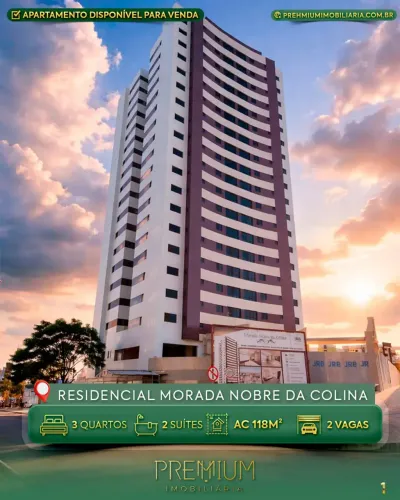 Residencial Morada Nobre da Colina 118 m² com 3 quartos em Candeias - Vitória da Conquista