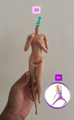 Corpo made to move tom barbie padrão