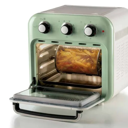 Forno Airfryer Ariete Vintage Verde, 220V, Potência 1200 W, Capacidade 16 L