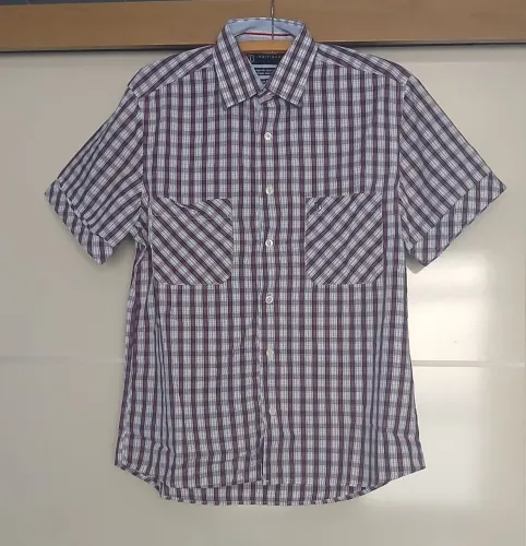 Camisa Xadrez Com Bolsos