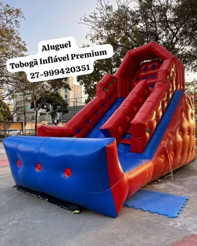 Tobogã inflável Premium - Aluguel