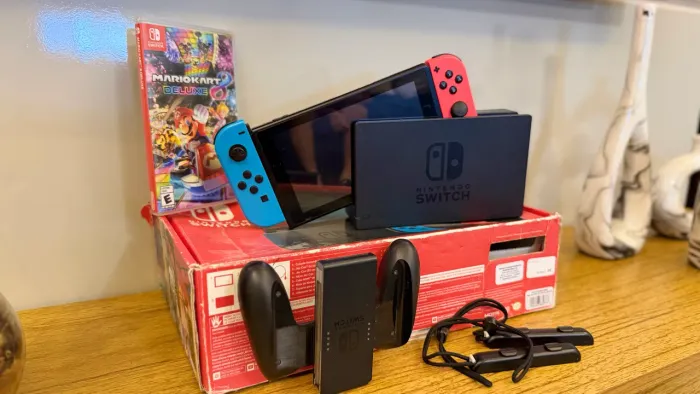 Nintendo switch v2 acompanha Mario kart 8 deluxe