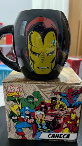 Caneca Homem de Ferro Marvel Comics