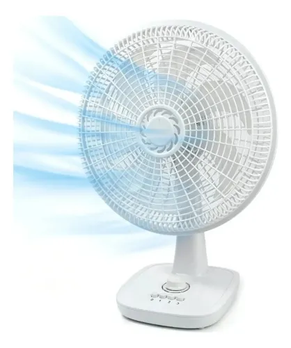 Ventilador De Mesa mondial Super Power 127 Silencioso Oscilante 3 Velocidades 7 Pás 43cm