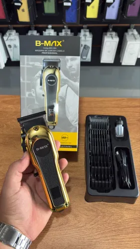 Máquina Profissional de Cortar cabelos Bmax