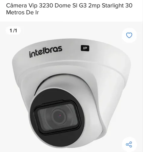 Câmera Intelbras vip Intelbras 