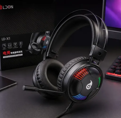 Headset Gamer LDON LD-X1<br>Som imersivo e conforto para suas partidas!