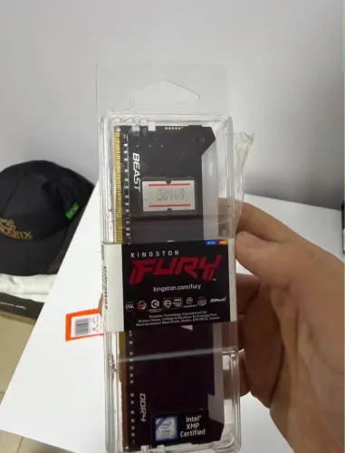 Memória ram 8gb ddr4 fury lacrada